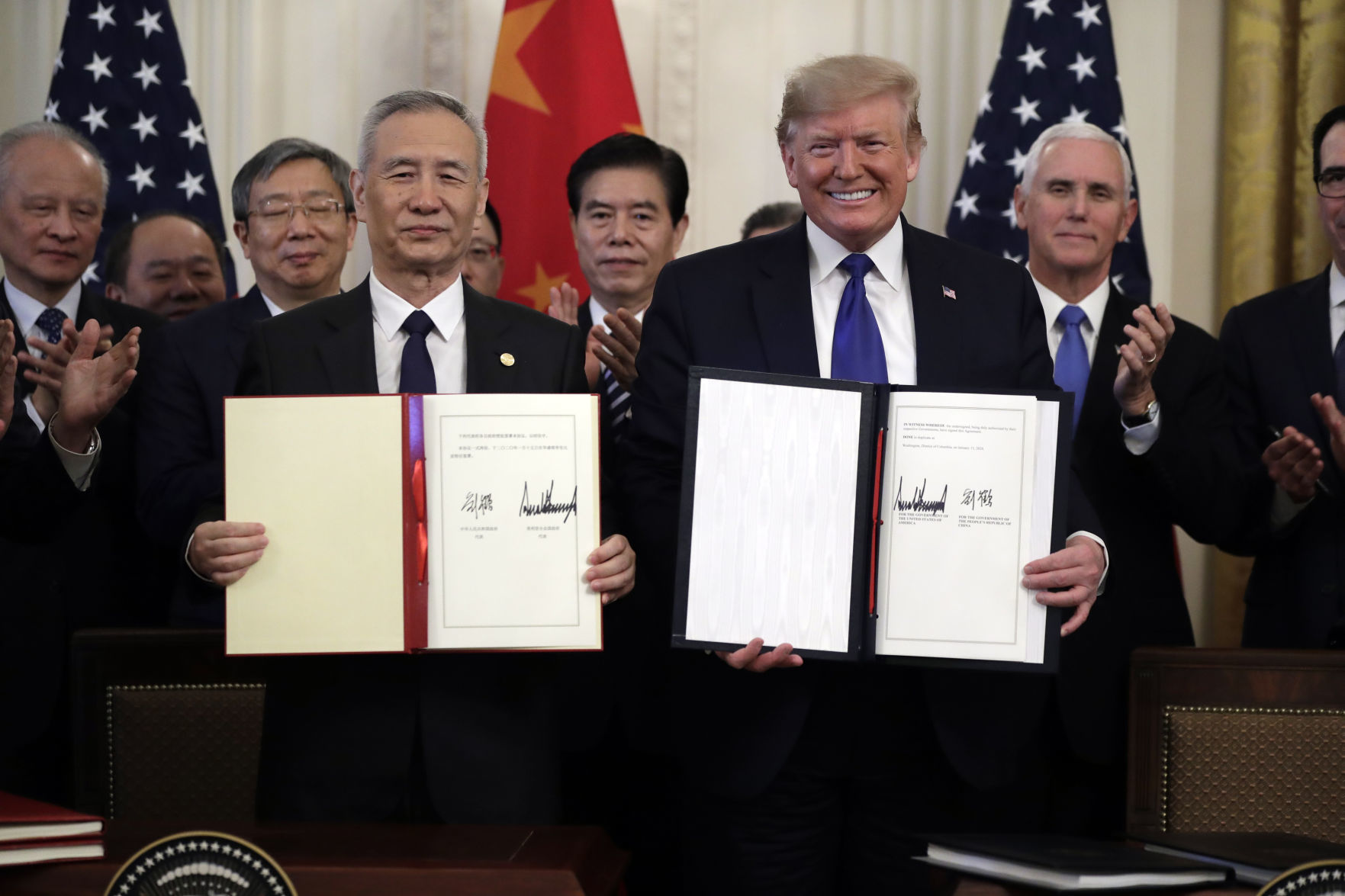 APTOPIX Trump US China Trade